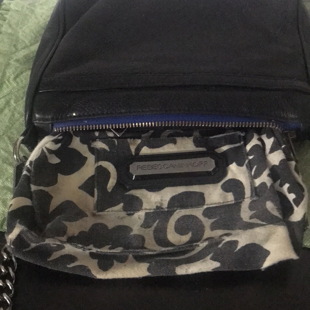Rebecca Minkoff Black Leather MAC Crossbody Bag - Picture 8 of 16